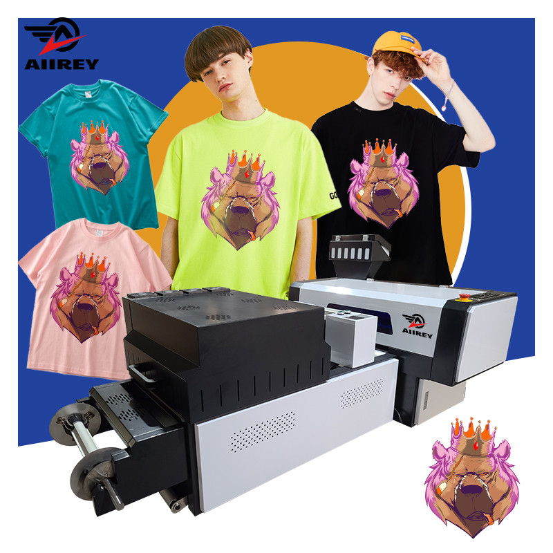 2 hoofdxp600 30cm van de de Overdrachtfilm van A3 DTF de Printer Three Stage Heating