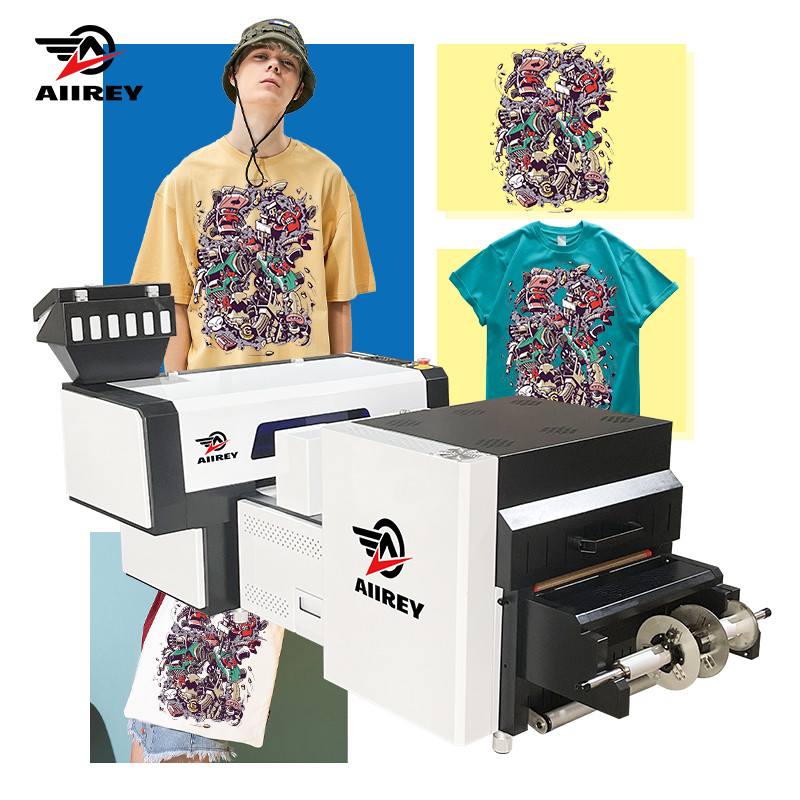 Van de Printermachine double EPSON I3200 van de A2cmyk DTF T-shirt de Hoofden Dtf Mini Shaker