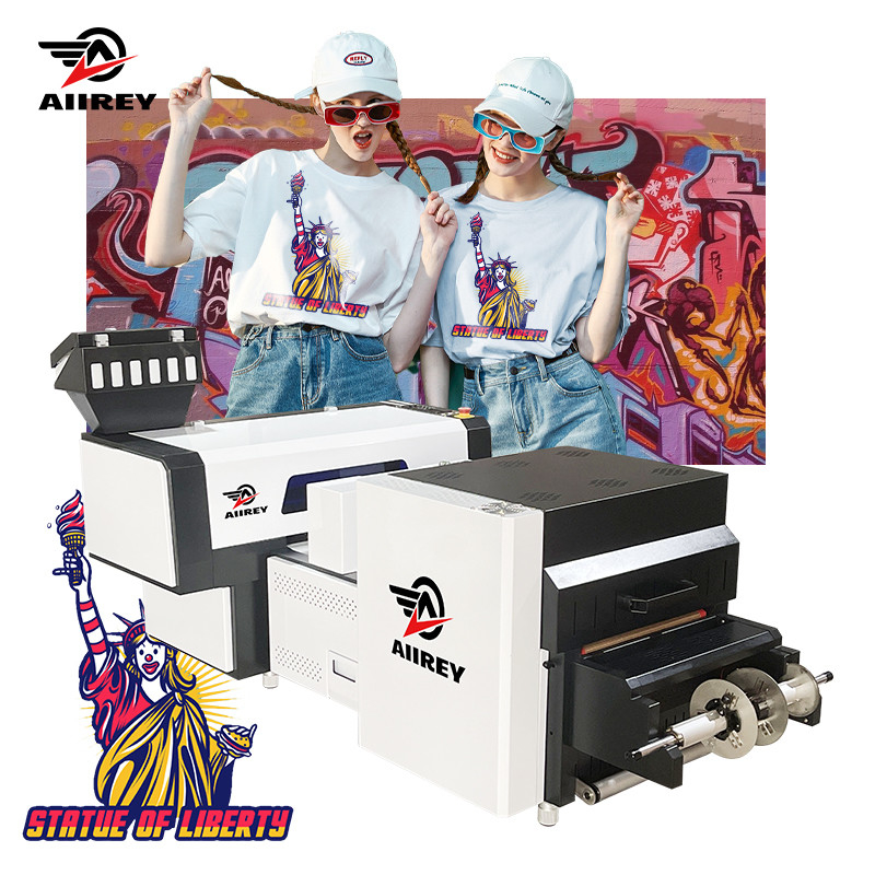 A2 T-shirtdtf Printer Machine Double Head Negen Kleurencmyk W LC LM NM NY