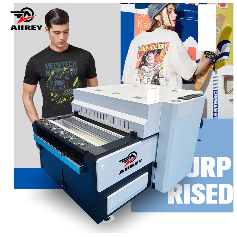 High Performance DTF Powder Shaker Machine met middelste en achterste driefasen verwarming