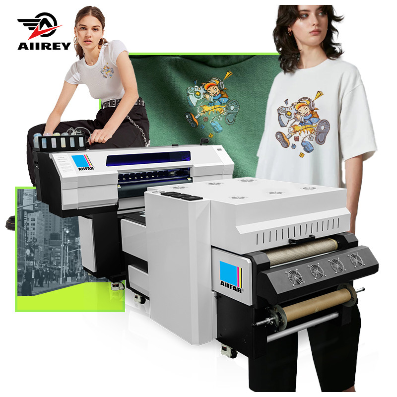 4 Pass PET Transfer DTF Film Printer Automatisch Poeder Teruggave Gratis