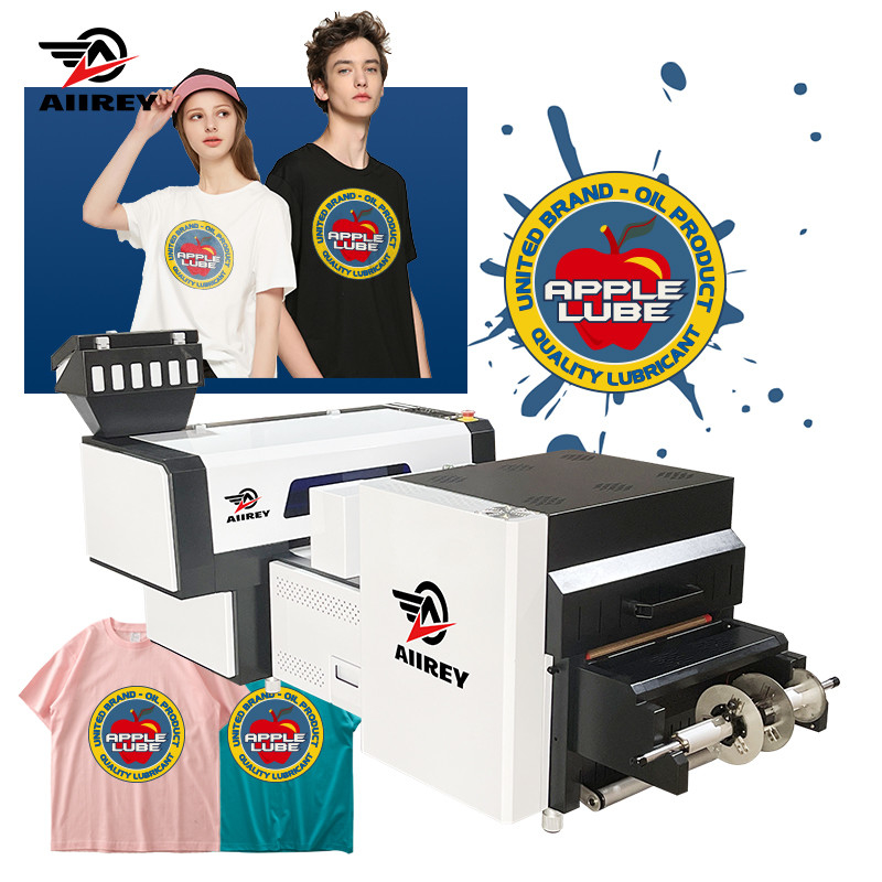 450 mm Max Print Size DTF Printer Machine met geïntegreerde all-in-one rookreiniger