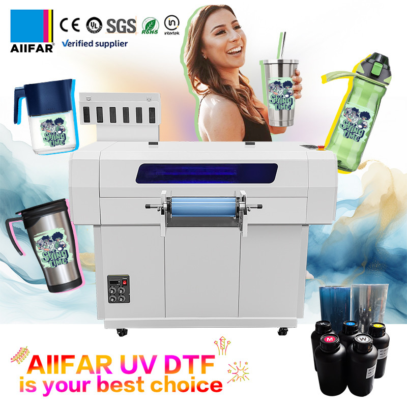 digitale UV DTF-plaat Type A3 UV-platbedprinter 110V 220V