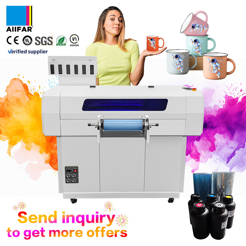 Refinecolor Roll To Roll UV DTF-printer voor drukkerijen Automatische graad