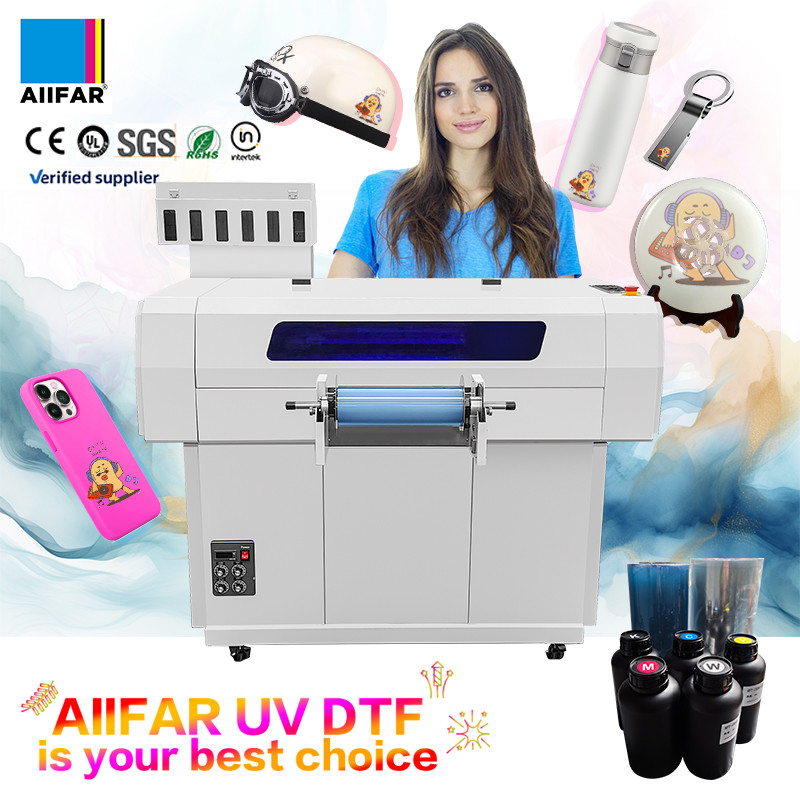 Inkjetprinter Refinecolor Roll To Roll UV DTF printer met video uitgaande inspectie