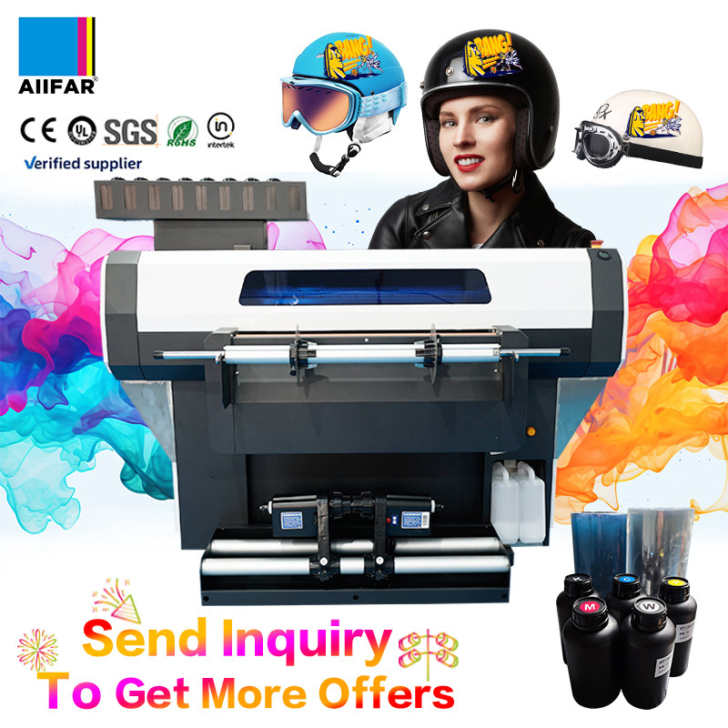 Automatische Refinecolor Roll To Roll DTF UV Printer Hoge productiviteit 110V/220V Spanningsvideo