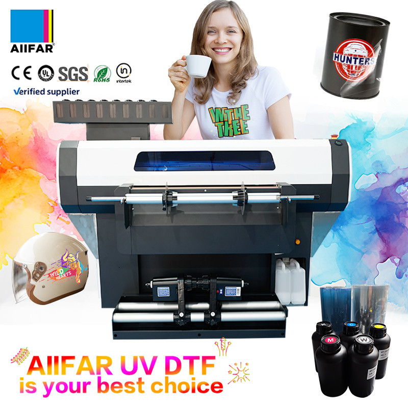 Velociteit van rol tot rol UV DTF-printer Automatische inkjetprinter voor UV-kristallen stickers