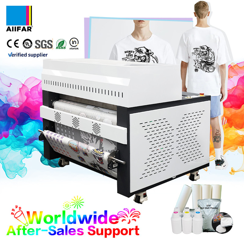 Motor Vibration Heat Transfer Volledig automatische DTF-poedershaker voor T-shirtprinter