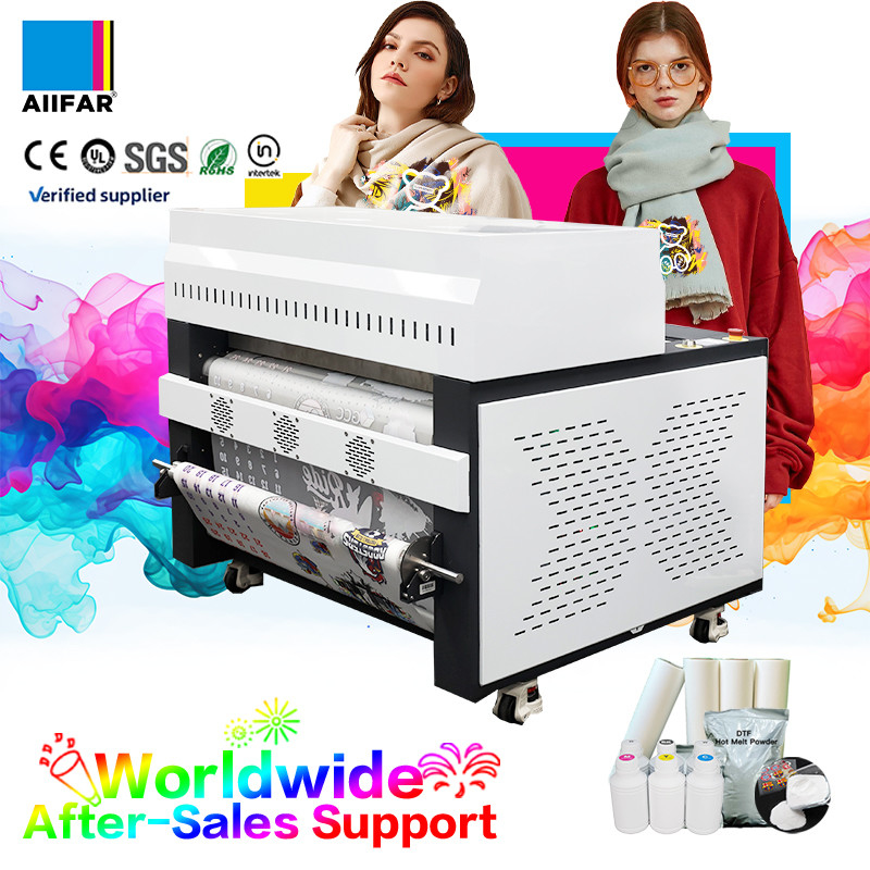 Temperatuur 20-28C Vochtigheid 70% DTF Powder Shaker Machine Met Back And Front Baking
