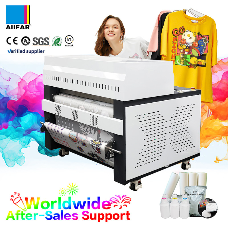 110V/220V DTF-poederschudmachine bij constante temperatuur met automatische poederteruggave