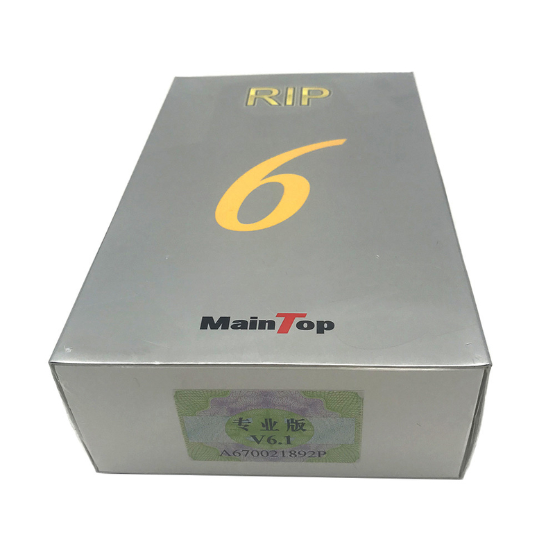 Maintop 6,0 de Software van de Versie 6.1 Versie DTF RIP voor Inkjet-Printer